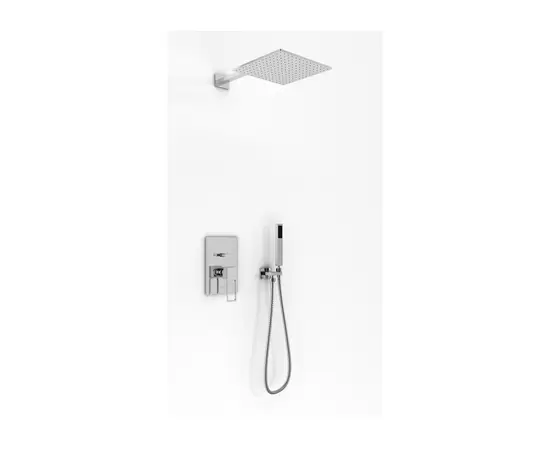 Kohlman Nexen Zestaw Prysznicowy Podtynkowy z deszczownicą 30cm Chrom QW210UQ30