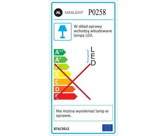 Multi f p0258 lampa wisząca