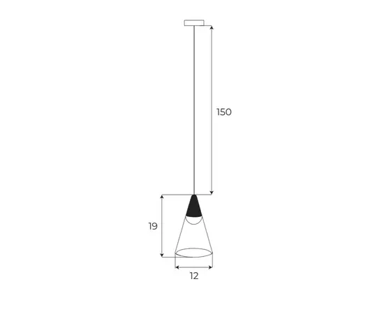 Maxlight magnetic m0015d lampa wisząca magnetyczna system dali 6w 187lm 3000k