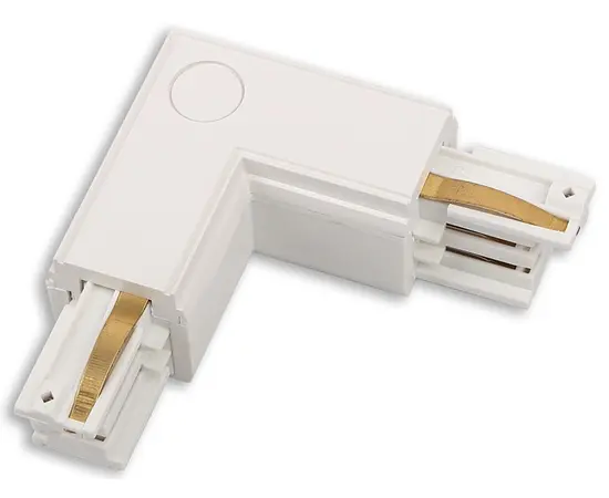 Maxlight track łącznik l prawy biały