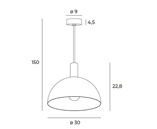 Maxlight luisant p0473 lampa wisząca
