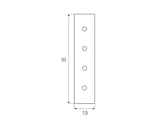 Maxlight magnetic ma0013 łącznie kątownika wpuszczanego z szyną wpuszczaną