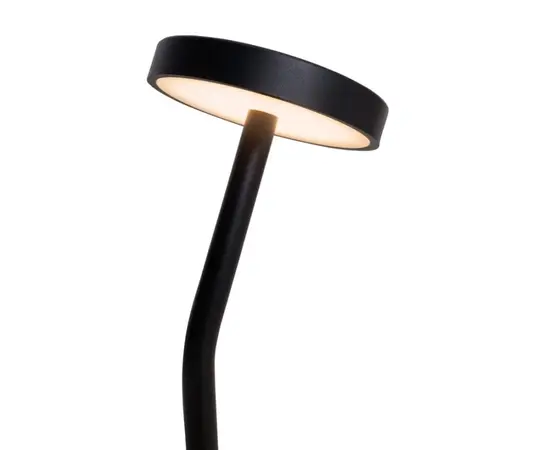 Maxlight t0061 lampa stołowa ibiza czarna