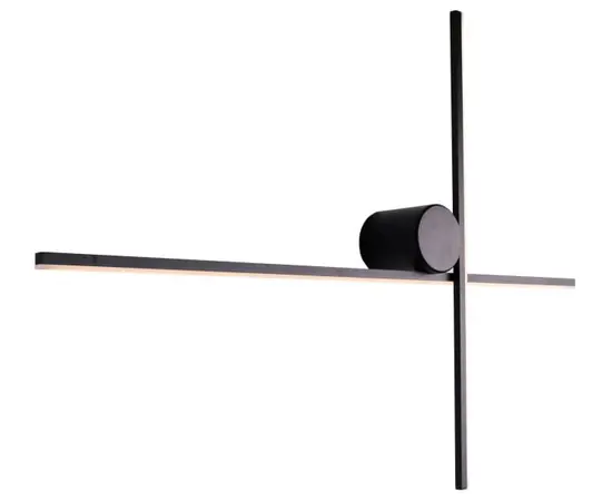 Maxlight w0369 kinkiet arne 60cm 10w czarny ip44 3000k
