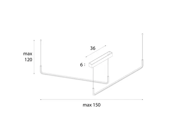 Maxlight Urus P0645 Lampa Wisząca_tech