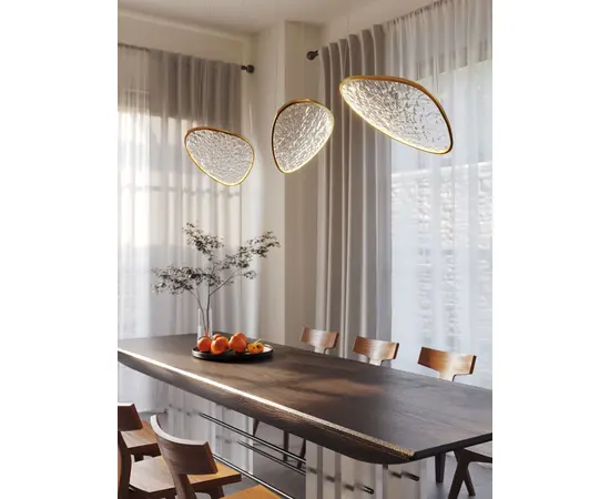 Maxlight p0637d lampa wisząca empire złota 17w