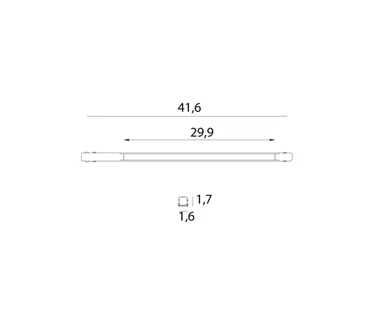 Maxlight m0050z lampa magnetyczna liniowa czarna system zigbee 10w