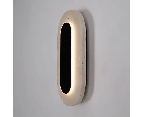 Maxlight w0393 kinkiet travertino oval 10w