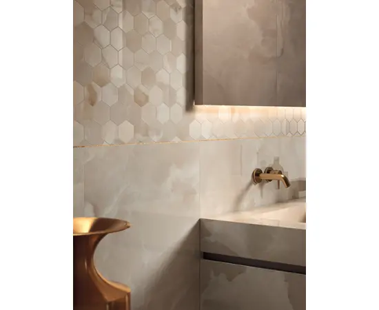 Mirage Onyce ON 01 Coconut SQ 120x120x0,9 Płytka gresowa