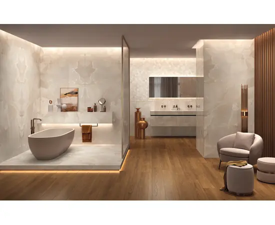 Mirage Onyce ON 01 Coconut SQ 120x120x0,9 Płytka gresowa