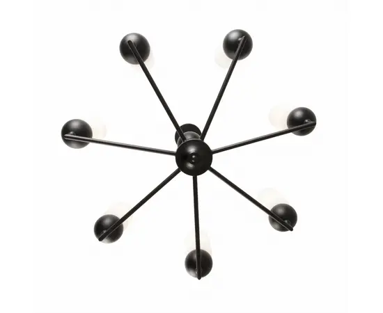 Maxlight p0632 lampa wisząca nova black 7l