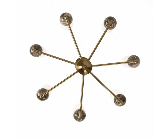 Maxlight p0633 lampa wisząca nova gold 7l