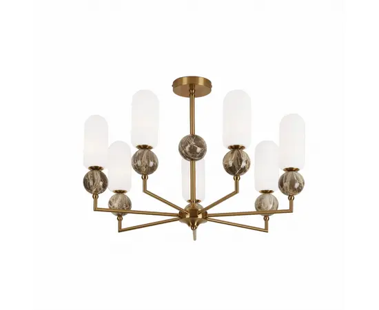 Maxlight p0633 lampa wisząca nova gold 7l