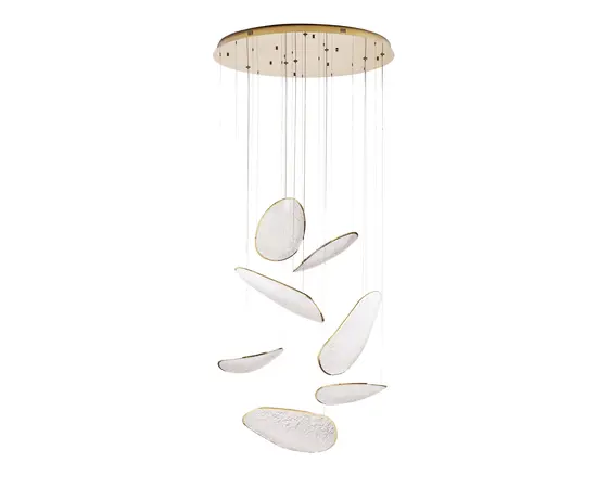 Maxlight p0635d lampa wisząca empire złota 121w