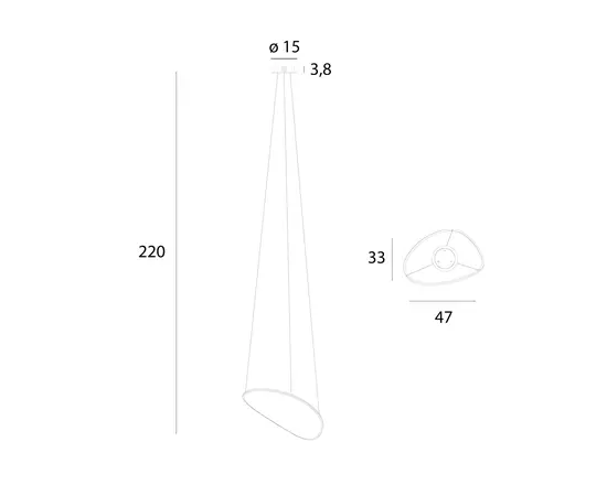 Maxlight p0637d lampa wisząca empire złota 17w