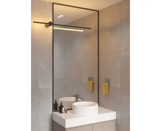 Maxlight w0415 kinkiet spirit czarny 12w