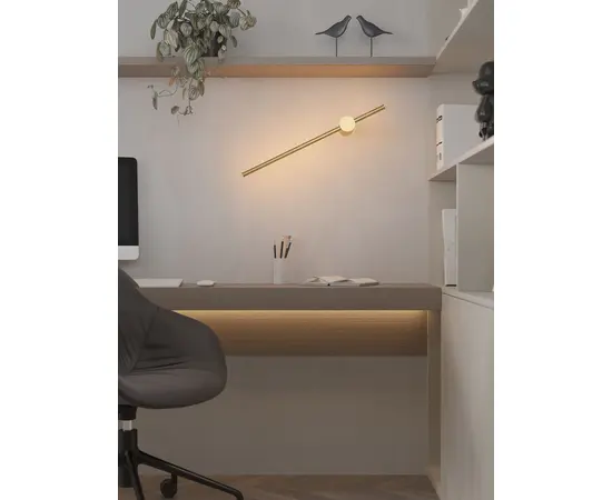 Maxlight w0416 kinkiet spirit złoty 12w