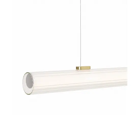 Maxlight p0622 lampa wisząca fayette złota 121cm 23,2w 3000k ip44