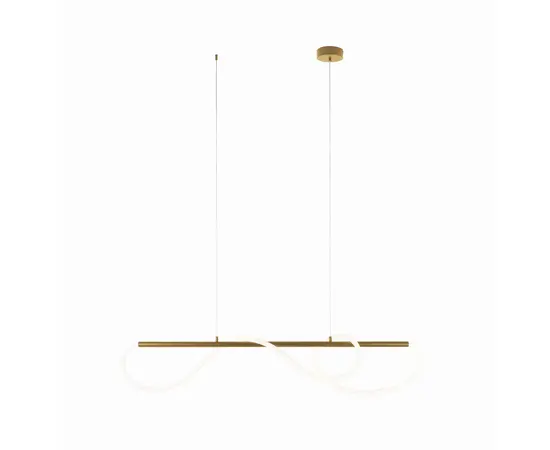 Maxlight p0614 lampa wisząca laguna złota