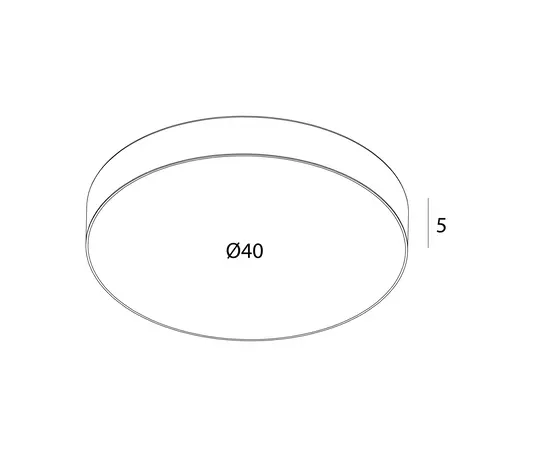 Maxlight c0269 plafon lumos biały 36w ip44