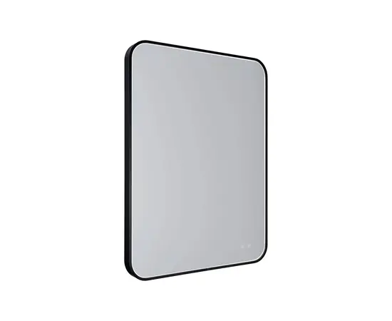 Maxlight w0384 mirror prostokąt 76x91cm czarne lustro podświetlane