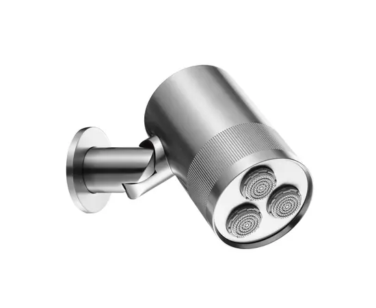 Mobi horizon axis nickel brushed deszczownica ścienna