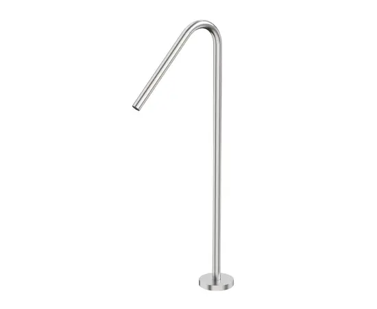 Mobi horizon nickel brushed wylewka wannowa wolnostojąca