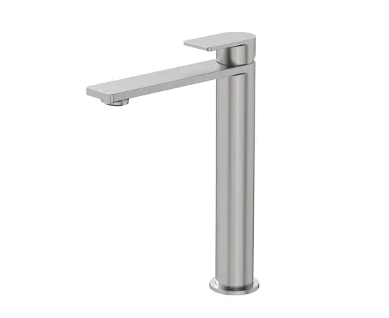 Mobi horizon nickel brushed bateria umywalkowa wysoka