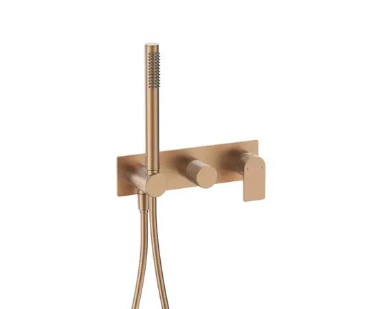 Mobi horizon copper brushed bateria podtynkowa dwu-funkcyjna