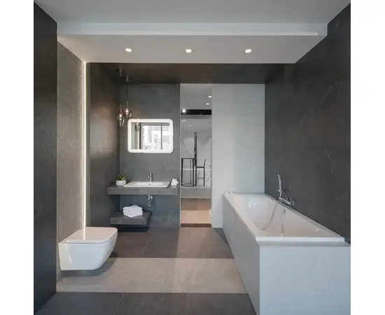 Płytka ceramiczna stonetech steel 119,7x59,7x0,8 rektyfikowana ii gatunek