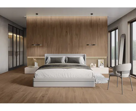 Płytka ceramiczna woodspirit dark oak 19,3x120,20x0,8 rektyfikowana ii gatunek