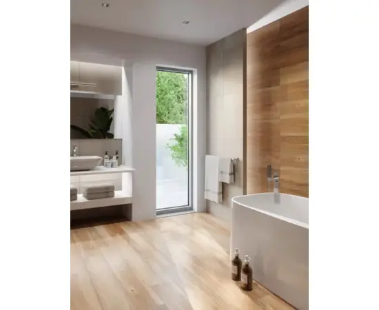 Płytka ceramiczna dreamwood beige 19,3x120,20x0,8 rektyfikowana ii gatunek