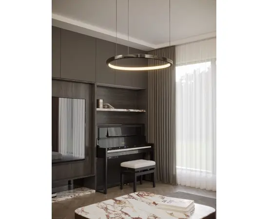 Maxlight p0661d lampa wisząca cayenne 60cm brushed black