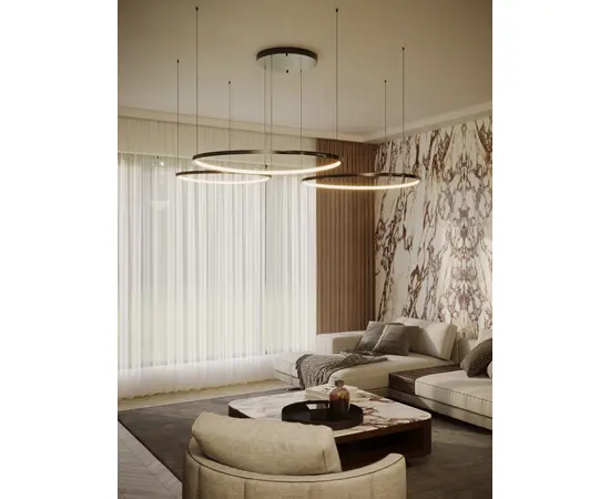 Maxlight p0663d lampa wisząca cayenne 3 brushed black