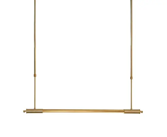 Maxlight p0660d lampa wiszaca flusore brushed gold