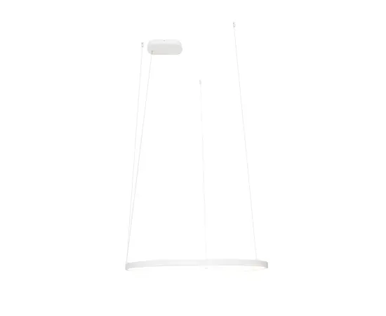 Maxlight p0655 lampa wisząca visual hor biała 60cm 22w ip44