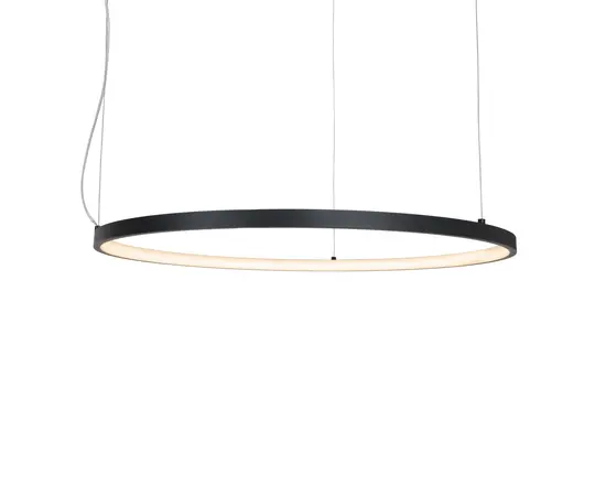 Maxlight p0656 lampa wisząca visual hor czarna 60cm 22w ip44