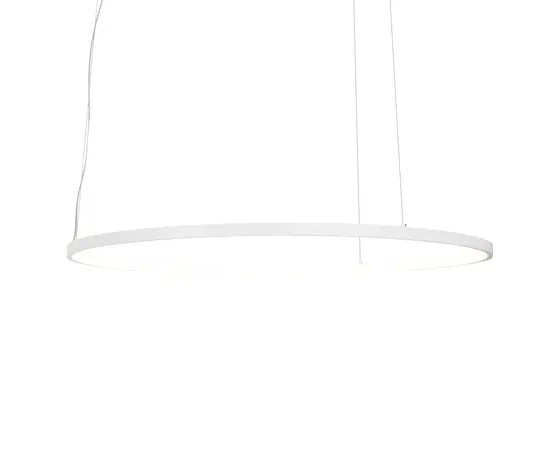 Maxlight p0657 lampa wisząca visual hor biała 80cm 28w ip44