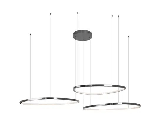 Maxlight p0663d lampa wisząca cayenne 3 brushed black