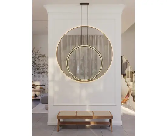 Maxlight p0654 lampa wisząca visual ver czarna 80cm 28w ip44