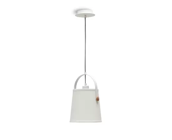 Biała lampa wisząca firmy Mantra