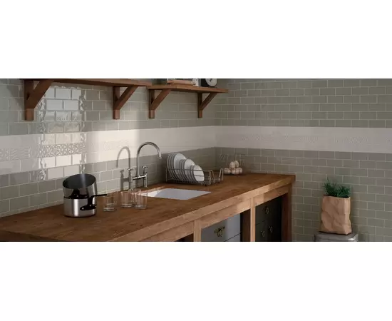 Equipe Masía CREAM 7,5x15 PŁYTKA ceramiczna połysk