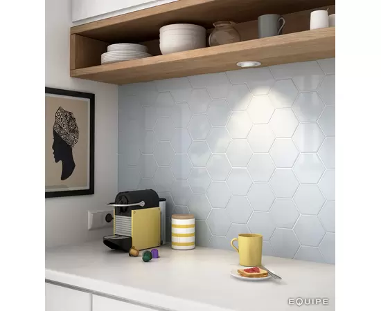 Equipe Scale HEXAGON WHITE MATT 12,4x10,7  płytka ceramiczna matowa