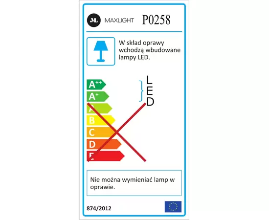 MAXLIGHT Multi F *P0258* Lampa wisząca DARMOWA WYSYŁKA W 24h